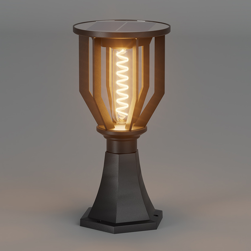 PY-LED GR A04 Lampu Taman Suria Tahan Kakisan