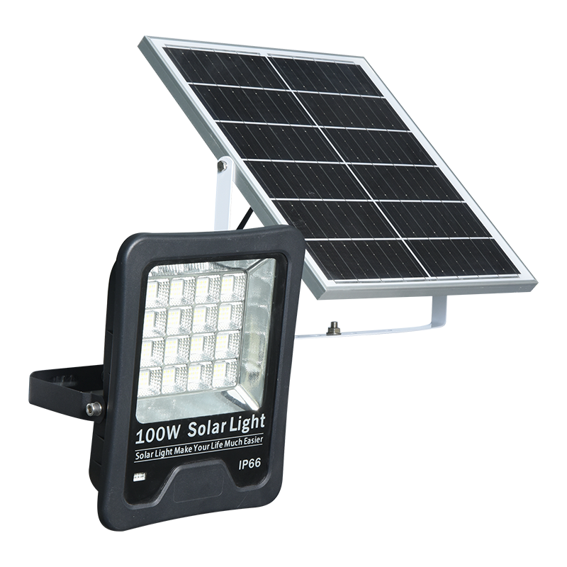 Lampu Banjir Suria Bateri Litium-Ion PY-SLFL20-100W
