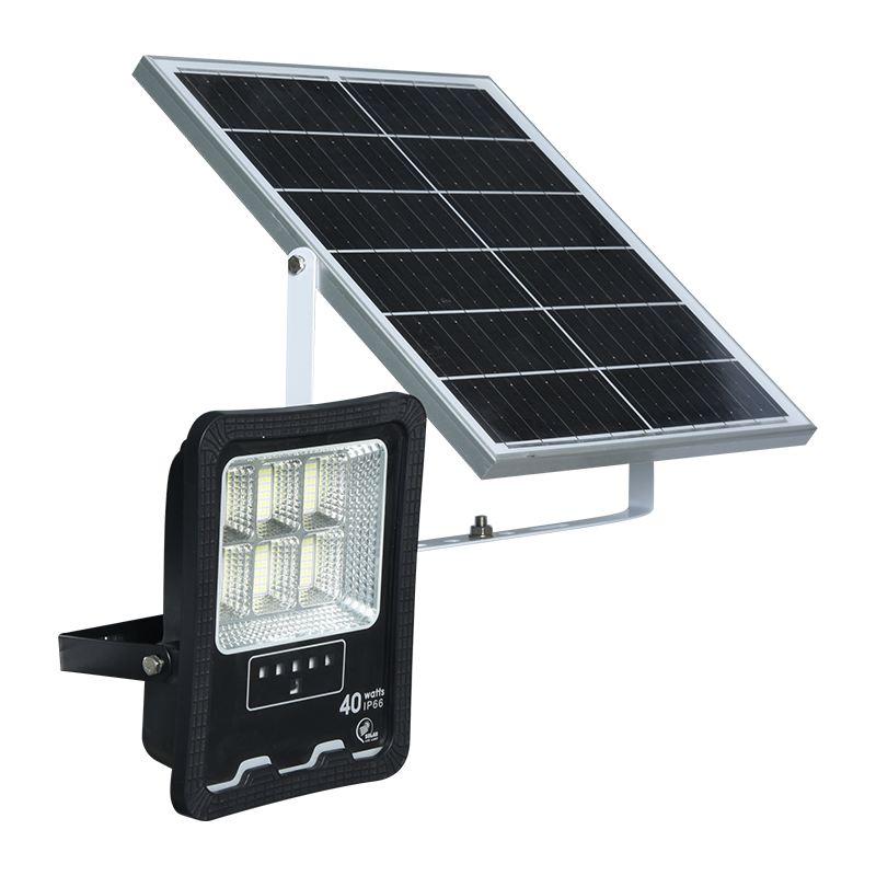 PY-SLFL20-40W Lampu Banjir Suria Penggunaan Tenaga Rendah Luaran