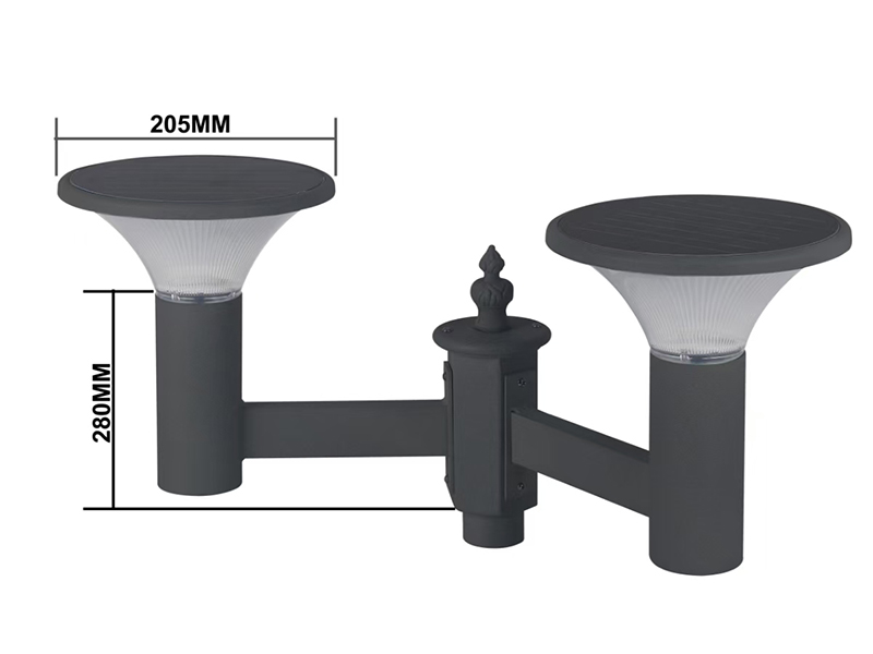 PY-SG018-16W Mentol Berkembar Lampu Taman Suria PY-SG018-16W Mentol Berkembar Lampu Taman Suria